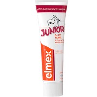 Elmex Anti Caries Professional Junior 6-12 Years Toothpaste 75ml - Οδοντόκρεμα Ειδικά Σχεδιασμένη για Παιδιά 6 με 12 Ετών για Ενισχυμένη Προστασία από την Τερηδόνα Κατά την Περίοδο Αλλαγής των Δοντιών
