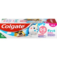 Colgate First Smiles 0 - 5 Years Toothpaste 50ml - Οδοντόκρεμα για Παιδιά από 0 Έως 5 Ετών για Μέγιστη Προστασία από την Τερηδόνα, Προστασία των Πρώτων Δοντιών & Δροσερή Αναπνοή με Γεύση Φράουλα