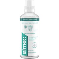 Elmex Sensitive Professional Mouthwash 400ml - Στοματικό Διάλυμα Καθημερινής Χρήσης για Ευαίσθητα Δόντια που Προσφέρει Άμεση Προστασία & Ανακούφιση από τον Πόνο με Ήπια Γεύση