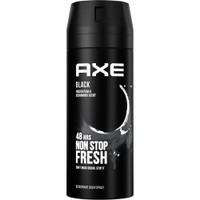 Axe Black Deodorant Body Spray 150ml - Ανδρικό Αποσμητικό Spray για 48ωρη Προστασία με Φρέσκο Άρωμα Φρούτων & Κέδρου