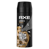 Axe Collision Leather & Cookies Body Spray All Day Fresh 150ml - Αποσμητικό Φρεσκάδας με Γλυκό Άρωμα Μπισκότου