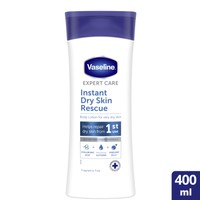 Vaseline Instant Dry Skin Rescue Body Lotion for Very Dry Skin 400ml - Λοσιόν Σώματος  που Βοηθά στην Επανόρθωση της Ξηρής Επιδερμίδας