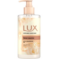 Lux Perfumed Hand Wash Velvet Jasmine with Cedarwood Oil 380ml - Κρεμοσάπουνο με Έλαιο Κέδρου & Άρωμα από Άνθη Εξωτικών Λουλουδιών