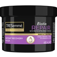 TRESemme Biotin Repair Instant Recovery Hair Mask 440ml - Μάσκα Αναδόμησης με Βιοτίνη για Ταλαιπωρημένα Μαλλιά