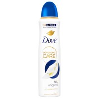 Dove Advanced Care Original 72h Anti-Perspirant Body Spray 150ml - Αποσμητικό Spray για Αντιιδρωτική Προστασία Έως 72 Ώρες
