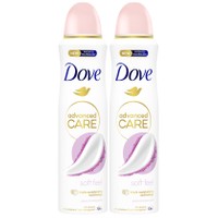 Dove Πακέτο Προσφοράς Advance Soft Feel Peony & Amber Scent 72h Anti-Perspirant Spray 2x150ml (1+1 Δώρο) - Αποσμητικό Spray για Αντιιδρωτική Προστασία Έως 72 Ώρες, με Άρωμα Παιώνιας & Κεχριμπάρι