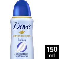 Dove Advanced Care 72h Talco 150ml - Αποσμητικό 72ωρης Αντιιδρωτικής Προστασίας με Άρωμα Πούδρας για Φρεσκάδα & Χαλάρωση