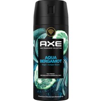 Axe Aqua Bergamot 72h Anti-Perspirant Spray 150ml - Ανδρικό Αποσμητικό Spray για 72ωρη Προστασία με Αιθέρια Έλαια & Άρωμα Περγαμόντο, Φασκόμηλο & Πεύκο
