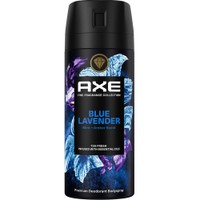 Axe Blue Lavender 72h Anti-Perspirant Spray 150ml - Ανδρικό Αποσμητικό Spray για 72ωρη Προστασία με Αιθέρια Έλαια & Άρωμα Λεβάντα, Μέντα & Κεχριμπάρι