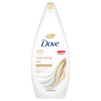 Dove Nourishing Silk Shower Gel 720ml - Ενυδατικό Αφρόλουτρο Μεταξένιο & Ελαφρύ με Πλούσιο Άρωμα Λουλουδιών