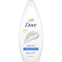 Dove Hydrate Shower Gel 250ml - Ενυδατικό & Ήπιο Αφρόλουτρο για Λεία Επιδερμίδα με Απαλό Άρωμα