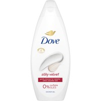 Dove Silky Velvet Shower Gel 250ml - Ενυδατικό & Θρεπτικό Αφρόλουτρο για Λεία Επιδερμίδα με Μεταξένιο Άρωμα