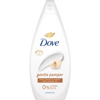 Dove Gentle Pamper Shower Gel 720ml - Ήπιο & Θρεπτικό Αφρόλουτρο που Αφήνει την Επιδερμίδα Λεία & Απαλή