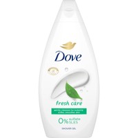 Dove Fresh Care Shower Gel 450ml - Θρεπτικό Αφρόλουτρο με Ήπιους Καθαριστικούς Παράγοντες που Αφήνει την Επιδερμίδα Λεία & Απαλή