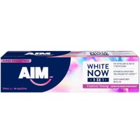 Aim White Now 3in1 Forever Young Toothpaste 75ml - Αποτελεσματική Οδοντόκρεμα Κατά των Χρονικών Κίτρινων Λεκέδων & Λεύκανση των Δοντιών