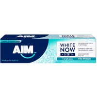 Aim White Now 3in1 Fress Kiss Toothpaste 75ml - Αποτελεσματική Οδοντόκρεμα Κατά των Λεκέδων & Λεύκανση των Δοντιών για Κύμα Φρεσκάδας