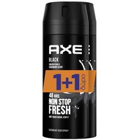 Axe Πακέτο Προσφοράς Black Frozen Pear & Cedarwood Scent Body Spray 2x150ml - Αποσμητικό 48ωρης Φρεσκάδας με Ακαταμάχητο Άρωμα