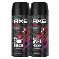 Axe Πακέτο Προσφοράς Recharge 48h Sports Fresh Deodorant Body Spray 2x150ml - Αποσμητικό με Δροσερή Μέντα & Αναζωογονητικά Μπαχαρικά για Φρεσκάδα & Ενέργεια Όλη Μέρα
