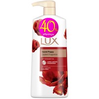 Lux Secret Poppy Body Wash 600ml Promo -40% - Αφρόλουτρο με Γοητευτικό Άρωμα από Άνθη Εξωτικών Λουλουδιών για Βελούδινη Επιδερμίδα