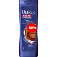 Ultrex Promo Men Anti Hairfall 360ml - Αντιπυτιριδικό Σαμπουάν για Άνδρες Κατά της Τριχόπτωσης για Αδύναμα Μαλλιά που Σπάνε
