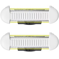 Philips One Blade Intimate Skin Protect Κωδ QP229/52 Ανταλλακτικό 2 Τεμάχια - Λεπίδα Σχεδιασμένη για Εύκολο & Φιλικό προς το Δέρμα Ξύρισμα των Ευαίσθητων Περιοχών