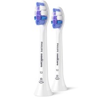 Philips Sonicare  S2 Sensitive Replacement Head  2 Τεμάχια - Ανταλλακτικές Κεφαλές Βουρτσίσματος για Εξαιρετικά Απαλό Καθαρισμό στα Ευαίσθητα Δόντια & Ούλα