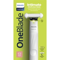 Philips One Blade Intimate Skin Protect Κωδ QP1930/22 Trimmer 1 Τεμάχιο - Μηχανή Κουρέματος με Λεπίδα Σχεδιασμένη για Εύκολο & Φιλικό προς το Δέρμα Ξύρισμα των Ευαίσθητων Περιοχών