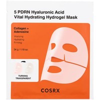 COSRX 5 PDRN Hyaluronic Acid Vital Hydrating Hydrogel Mask 1 Τεμάχιο - Αντιγηραντική Μάσκα Ανάπλασης με 5 Τύπους PDRN & 8 Υαλουρονικού Οξέως, για Λαμπερό Glass Skin Αποτέλεσμα