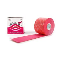 Nasara Kinesiology Tape Sport & Therapy 5cmx5m 1 Τεμάχιο - Ροζ - Ταινία Κινησιολογίας & Θεραπείας