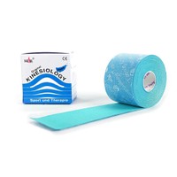 Nasara Kinesiology Tape Sport & Therapy 5cmx5m 1 Τεμάχιο - Μπλε - Ταινία Κινησιολογίας & Θεραπείας