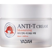 Yadah Anti-T Moisturizing Cream 50ml - Ενυδατική Κρέμα Προσώπου με Βοτανικά Συστατικά που Καταπραΰνει την Ευαίσθητη Επιδερμίδα