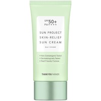 Thank You Farmer Sun Project Skin Relief Face Sun Cream Spf50+, 50ml - Αντηλιακό Γαλάκτωμα Προσώπου, Πολύ Υψηλής Προστασίας για Επιδερμίδες με Ακμή