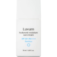 Luvum Hyaluronic Moisture Bamboo Sun Cream Spf50+, 50ml - Ενυδατική Αντηλιακή Κρέμα Προσώπου & Σώματος Πολύ Υψηλής Προστασίας με Νερό Μπαμπού & Υαλουρονικό Οξύ