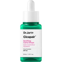 Dr.Jart+ Cicapair Spf20 Soothing Camo Drops Serum 30ml - Ορός Προσώπου Καταπράυνσης & Ανακούφισης Κατάλληλος για Ευαίσθητες Επιδερμίδες με Νιασιναμίδη & Σεντέλα Ασιάτικα