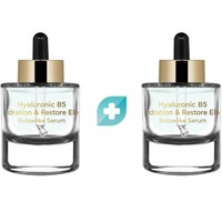 Σετ Inalia Hyaluronic B5 Hydration & Restore Elixir Botoxlike Serum for Face - Neck - Decollete 2x30ml - Συμπυκνωμένος Ορός Προσώπου - Λαιμού - Ντεκολτέ για Γέμισμα των Ρυτίδων, Όγκο & Ελαστικότητα