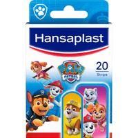 Hansaplast Paw Patrol Plaster Strips 20 Τεμάχια - Παιδικά Αυτοκόλλητα Επιθέματα με Χαρακτήρες Paw Patrol