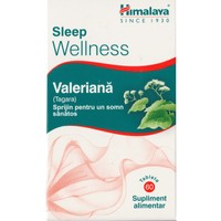 Himalaya Sleep Wellness Valeriana 60tabs - Συμπλήρωμα Διατροφής Εκχυλίσματος του Βοτάνου Βαλεριάνας για Χαλάρωση, Ευκολότερο & Καλύτερο Ύπνο