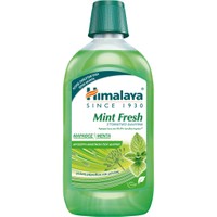 Himalaya Mint Fresh Mouthwash 450ml - Στοματικό Διάλυμα για Δροσερή Αναπνοή που Διαρκεί με Γεύση Μάραθο & Μέντα
