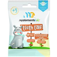 My Elements Kids Tooth Tale Chewable Toothpaste Tablets 3+ Years 60 Chew.tabs - Παιδική Οδοντόκρεμα σε Μορφή Ταμπλέτας Χωρίς Φθόριο & Γεύση Φράουλα