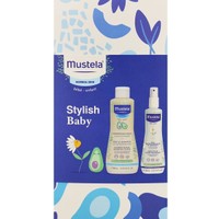 Mustela Promo Gentle Shampoo 500ml & Hair Styler - Skin Freshener Spray 200ml - Βρεφικό Σαμπουάν Χωρίς Δάκρυα & Νερό Φρεσκαρίσματος για Σώμα - Μαλλιά με Ανθόνερο Βιολογικού Χαμομηλιού
