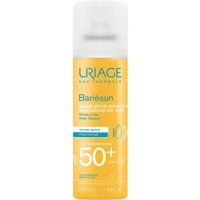 Uriage Bariesun Dry Mist Very High Protection Spf50+, 200ml - Αντηλιακό Mist Προσώπου - Σώματος Πολύ Υψηλής Προστασίας με Ματ Αποτέλεσμα, Κατάλληλο για Ευαίσθητες Επιδερμίδες