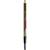 NYX Professional Makeup Powder Louder Brow Pencil 1.15g - 02 Taupe - Μολύβι Φρυδιών που Διαμορφώνει & Γεμίζει τα Φρύδια με Διάρκεια Έως & 12 Ώρες