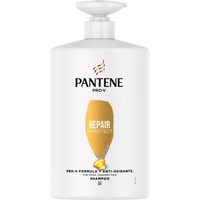 Pantene Pro-V Repair & Protect Shampoo for Weak, Damaged Hair 1L - Σαμπουάν Αναδόμησης & Προστασίας για Αδύναμα, Ταλαιπωρημένα Μαλλιά, με Αντλία