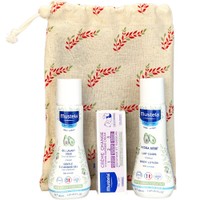 Δώρο Mustela Cleansing Gel 50ml & Body Lotion 50ml & Vitamin Barrier Cream 10ml & Πουγκί 1 Τεμάχιο - 