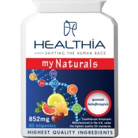 Healthia My Naturals 852mg 60caps - Συμπλήρωμα Διατροφής με Εκχυλίσματα Βοτάνων, Βιταμίνες, Μέταλλα & Ιχνοστοιχεία για Ισχυρή Αντιοξειδωτική Προστασία & Ενίσχυση του Ανοσοποιητικού