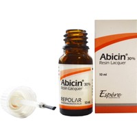 Intramed Abicin 30% Resin Lacquer 10ml - Λάκα Νυχιών για την Αντιμετώπιση Ονυχομυκητιάσεων & Παρωνυχίας