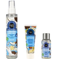 Σετ Δώρο Organic Shop Body Desserts Hydrating Coconut Milk Body Mist 100ml & Shower Gel 30ml & Hydrating Body Mousse 30ml - 