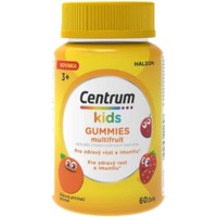 Centrum Kids Gummies 3+ Years 60 Softgels - Multifruit - Συμπλήρωμα Διατροφής για Παιδιά με 8 Βιταμίνες, Μέταλλα & Ιχνοστοιχεία για Ενδυνάμωση του Ανοσοποιητικού - Μυοσκελετικού Συστήματος & της Γνωσιακής Λειτουργίας με Γεύση Φρούτων