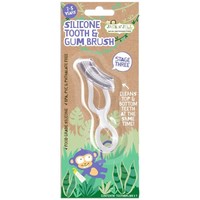 Jack n' Jill Stage 3 Silicone Tooth & Gum Brush 2-5 Years 1 Τεμάχιο - Παιδική Οδοντόβουρτσα Σιλικόνης από 2 έως 5 Ετών για Έξυπνο, Διπλό Βούρτσισμα των Δοντιών