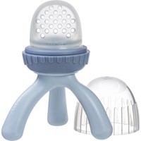 b.box Silicone Fresh Food Feeder 4m+, 1 Τεμάχιο - Lullaby Blue - Βρεφικός Τροφοδοτής Σιλικόνης με Εύκολο Κράτημα